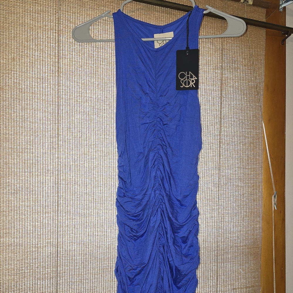 NWT Chaser Bodycon Dress, Small, Blue